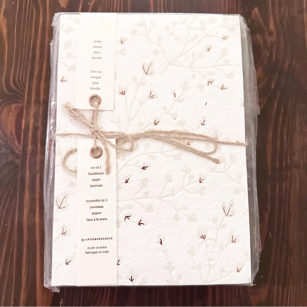 Anthropologie Prairie Journals, Set of 2